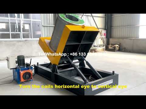 90 Degree Steel Coil Turnover Machine /Coil Upender/Coil Tilter