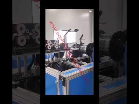 Optic fiber cable packing machine , automatic reels switching