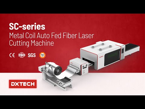 SC Series Coil Fed Fiber Laser Cutting Machine