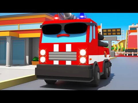 Feuerwehr kinderfilm - Wer hilft Freunden? Feuerwehrauto - Autos für kleinkinder