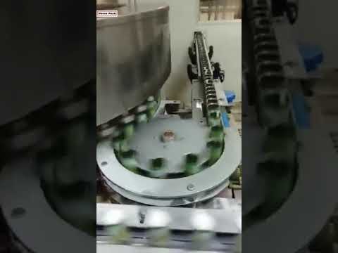 Beer drinks aluminum tin can rotary filling seaming machine line high speed video