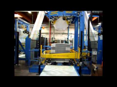 Corrugated stretch hooder / bagger / wrapper - MSK Covertech