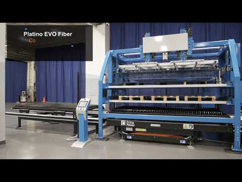 Prima Power Third Pallet: Automatic pallet changer PA with additional loading unloading station