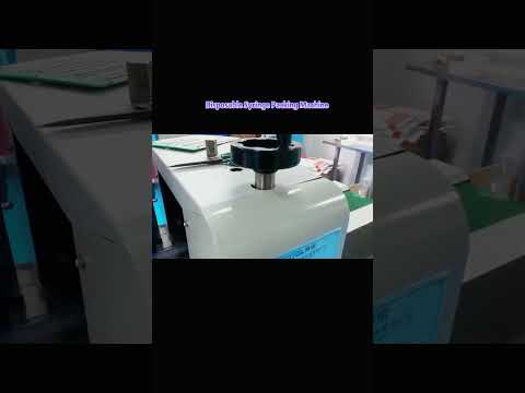 High Quality Pillow Packaging Machine Automatic Disposable Syringe Packing Line | SAYOK