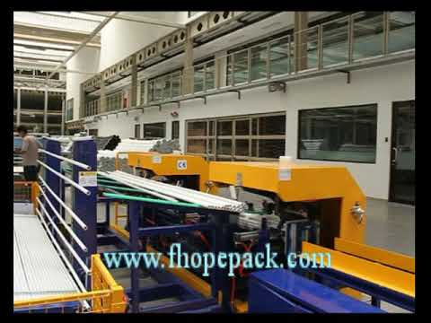 Automatic PVC pipe bundling machine and bagging machine /FHOPE