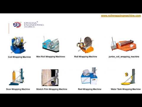 Roll Wrapping Machine | Stretch Wrap Machine | Krishna Works