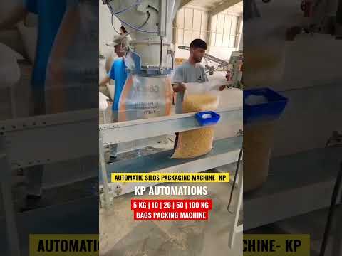 Silos to 50 kg bag packing machine | 50 kg bag packing machine | 50 kg bag pasta packing machine