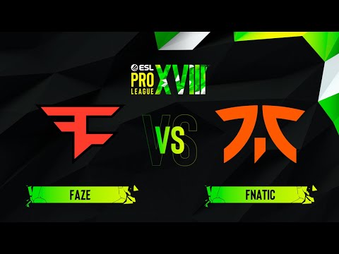 FaZe vs. fnatic - Map 2 [Inferno] - ESL Pro League Season 18 - Group C