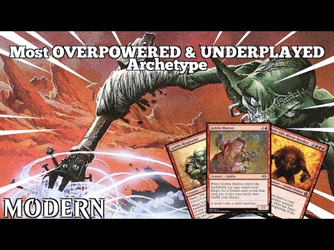 Most OVERPOWERED &amp; UNDERPLAYED Archetype | Rakdos Goblins | Modern | MTGO