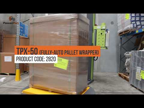 TPX-50 FULLY-AUTO PALLET WRAPPER | PowerPak Packaging