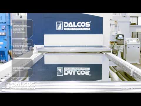 Coil fed laser cutting system: New DALCOS LXN 1500 by Dallan with automatic stacker - DOCUMENTARY