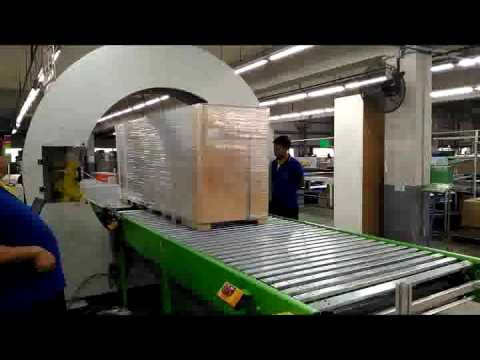 IKEA Orbital Stretch Film Wrapping Strapping Machine