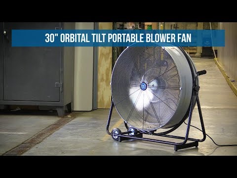 30 Inch Orbital Tilt Portable Blower Fan - Direct Drive