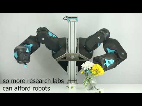 Blue Is a New Low-Cost Force-Controlled Robot Arm from UC Berkeley