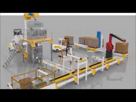 Automatic Packing and Palletizing Line - AKY Technology