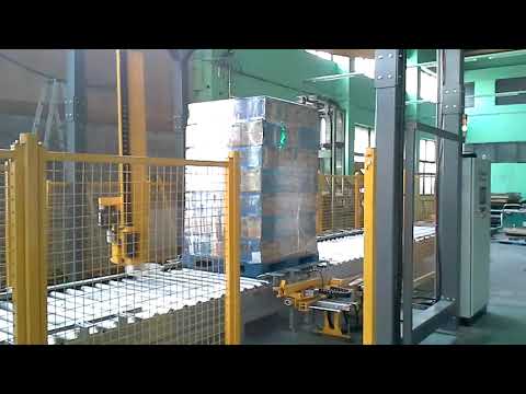 Rotary-arm Pallet Stretch Wrapper