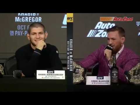 UFC 229: Khabib vs McGregor Press Conference Highlights