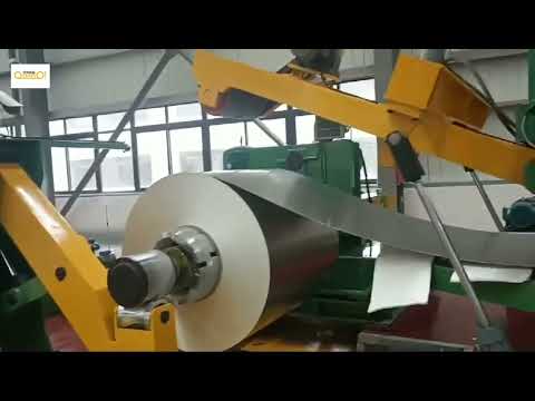 high speed full auto Aluminum coil slitting machine