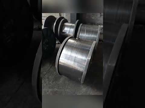 Metal strips rewinding machine for metal strips rewinder