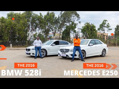 Mercedes E250 vs. BMW 528i: Clash of Comfort and Performance