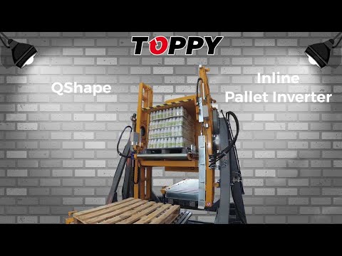 Inline pallet changer - TOPPY QSHAPE (milk)