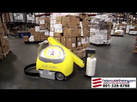 Robot Pallet Wrapper || NationWide Shelving || 801-328-8788