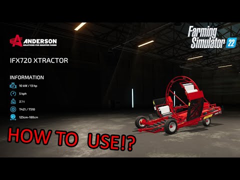 Anderson IFX720 XTRACTOR (Farming Simulator 22)