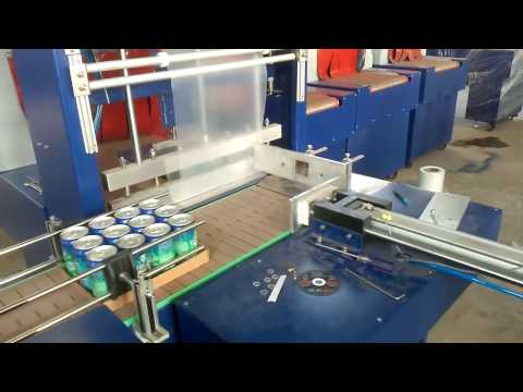 manual tray Shrink Wrap machine , tray with Shrink Wrapping packing machine