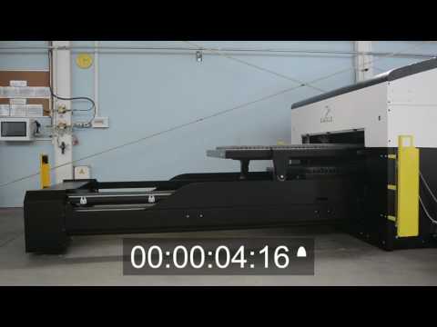 Pallet changer 9 seconds | EAGLE LASERS