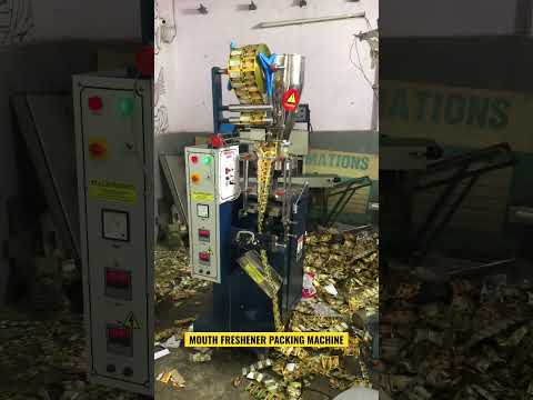 Mouth Freshener packing machine | pouch packaging machine | kp automations packaging division