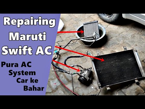 Fixing AC of Maruti Swift | Cooling Coil Replaced