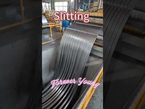 0.2-3.0 thickness 304 stainless steel coil slitting, shearing processing #steel #shorts