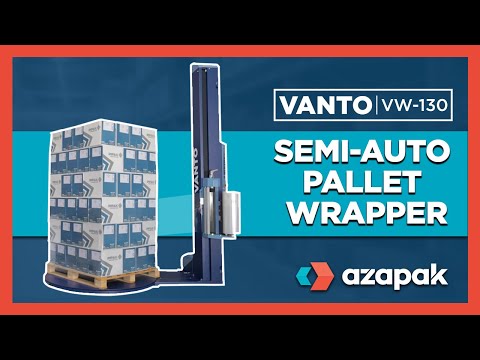 VANTO VW-130 Semi-Auto Pallet Wrapper | Azapak