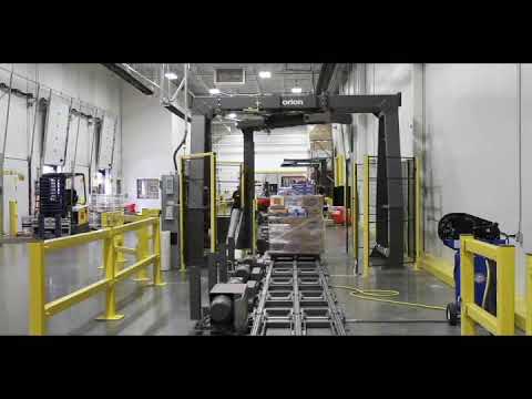 Orion MA-X Beer Wrapper with LoPro Conveyor Running Single Pallets | ProPac.com