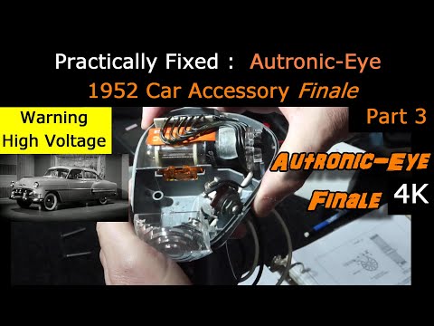 Part 3/3 AUTRONIC-EYE: 1952 CLASSIC CAR ACCESSORY &quot;FINALE&quot; - GM Chevrolet Vacuum Tubes [4K]