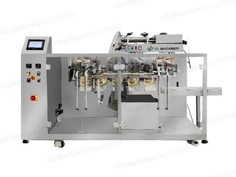 horizontal pouch packing machine for edible oil plasitc bag filling and sealing equipment