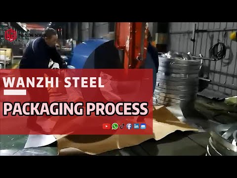 【Prepainted Galvanized Steel Coil】Packing-Wanzhi Steel