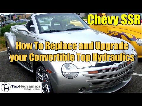 Chevy SSR Top Hydraulic System Replacement - Chapter 2 - Stowage Cover Extension (Flipper) Cylinder