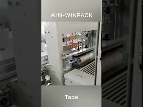 #adhesive #tape sealing and shrinking machine for cover tapes by film #shrink #tunnel #wrap #shorts