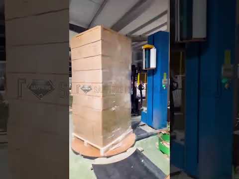 Pallet wrapping machine customer feedback video~