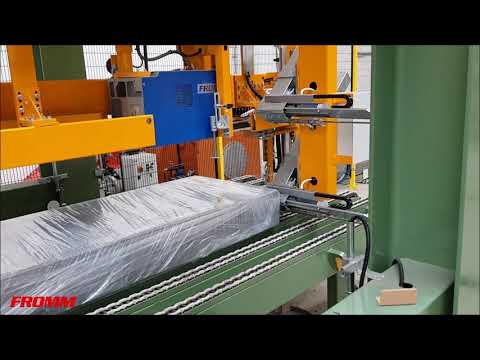 1 Complete steel sheets line WRAPPING AND STRAPPING