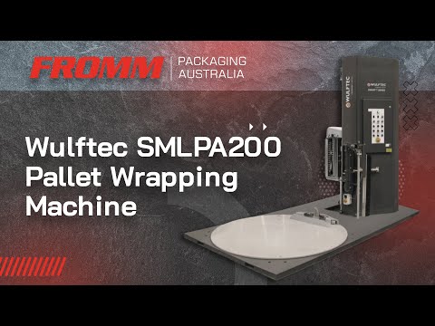 Wulftec SMLPA200 Pallet Wrapping Machine in Action!