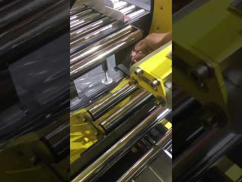 Film cut &amp;clamp automatic system for orbital wrapper 60AC model