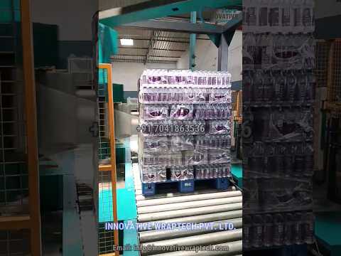 fully auto pallet wrapping machine | #stretchwrappingmachine | auto wrapper machine