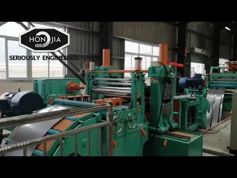 Stainless steel coil slitting machine with Horizontal scrap winder slit Precisionly 0.5~4x800mm