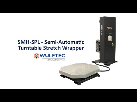 SMH SPL - Wulftec Semi Automatic Turntable Stretch Wrapper