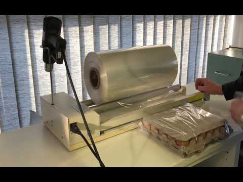 How to Shrink Wrap Egg Trays -ME600IP I Bar Sealer