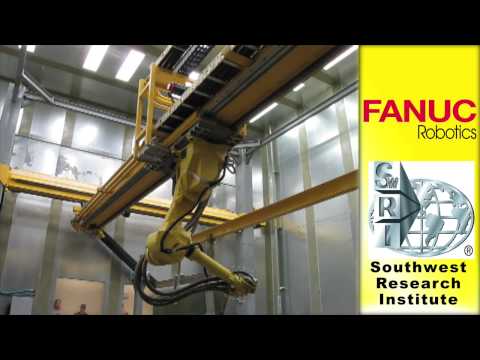 M-710iC Depainting Robot - FANUC Robotics Industrial Automation