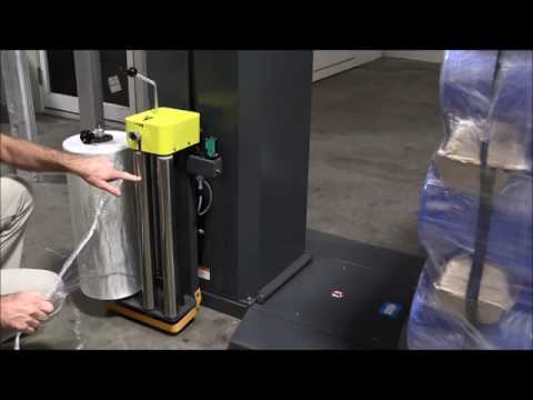 How to Load Pallet Wrap on the Revolution ST Wrapping Machine