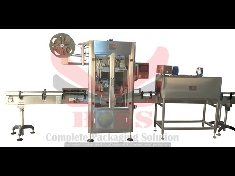 Shrink Sleeve Applicator Machine For Neck Sleeve